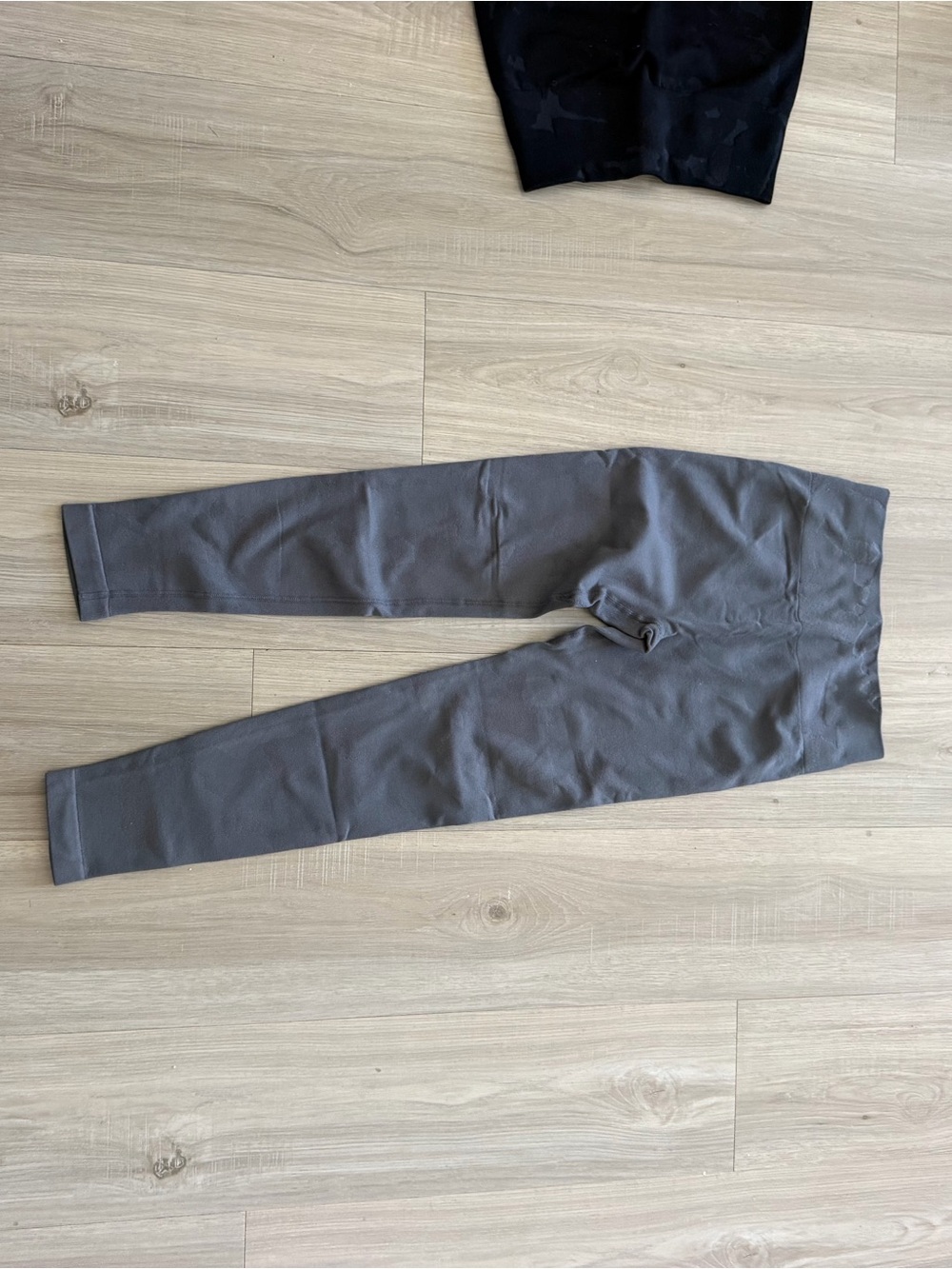 Men's Athletic Stretch Pants in Charcoal Gray